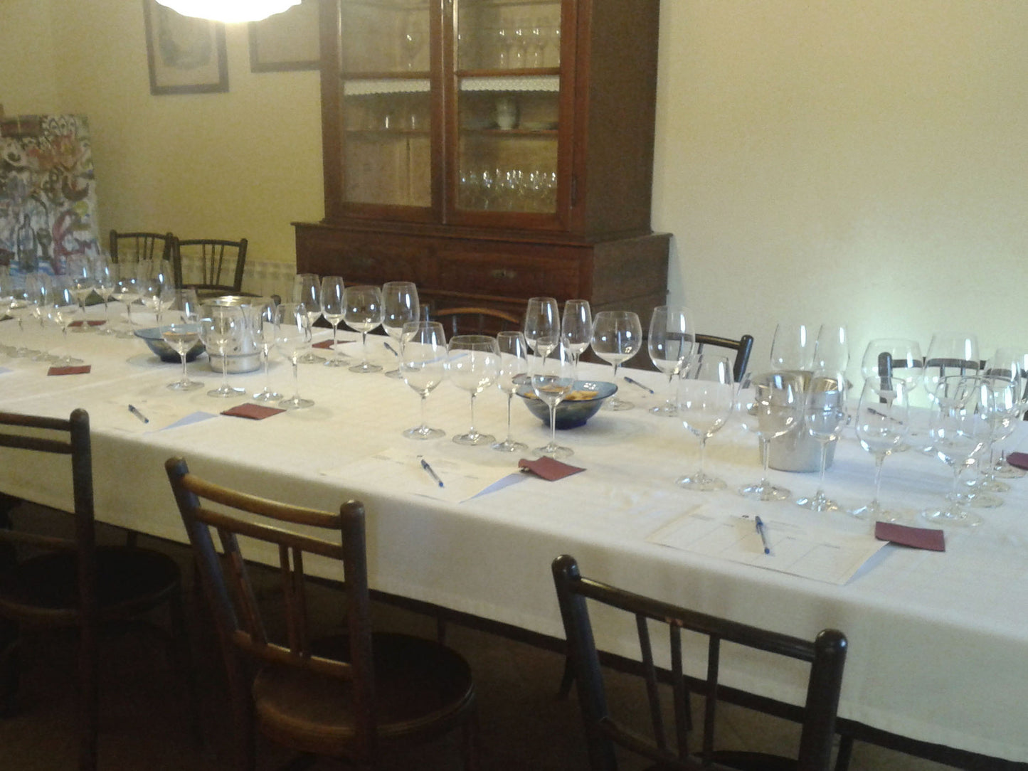 Master Class de vins al Celler Eudald Massana Noya